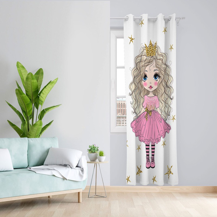 پرده طرح کودک کد 1003سایز 140x200 سانتی متر