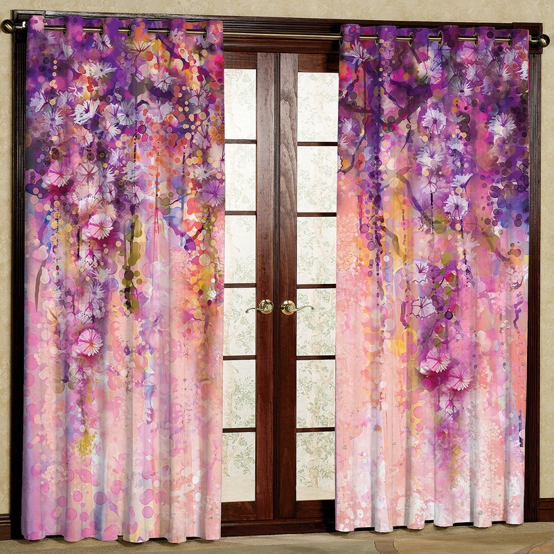 پرده مدل ساده مخمل پانچی کد 2128a سایز 200x140 سانتی متر