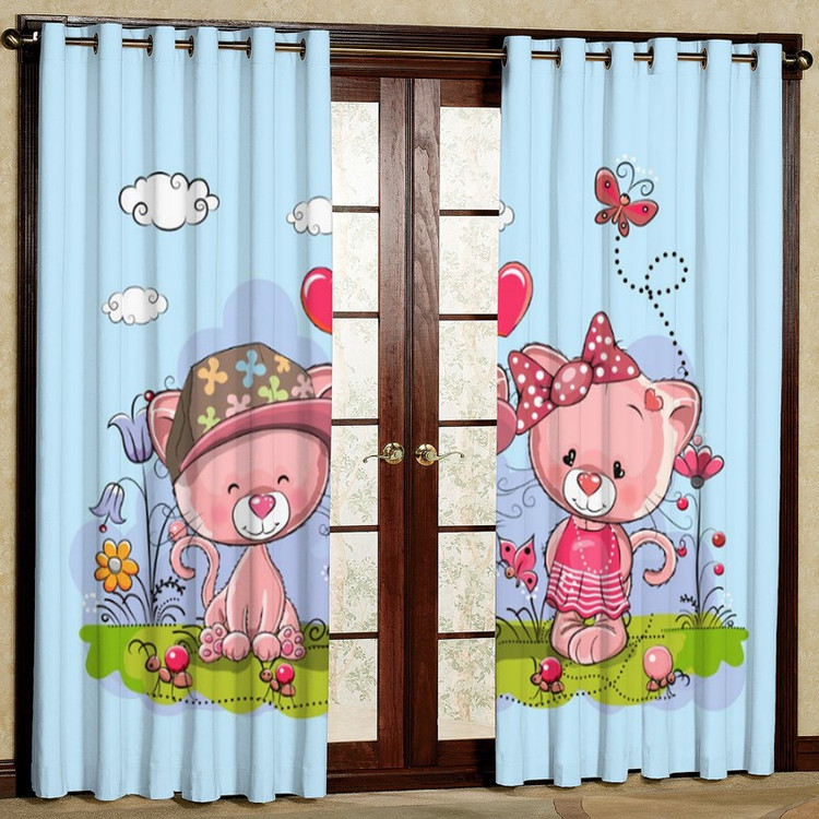 پرده مدل مخمل پانچی کد 4352 سایز 200x140 سانتی متر