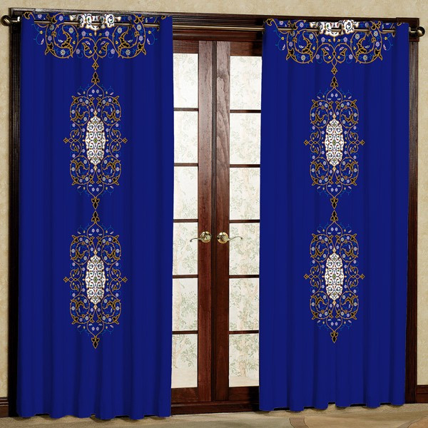 پرده مدل مخمل پانچی کد 7530 سایز 280x140 سانتی متر