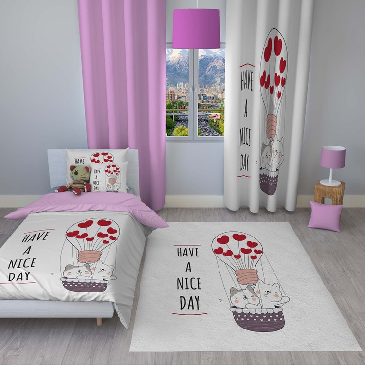 پرده مدل cur147 سایز 280x140 سانتی متر