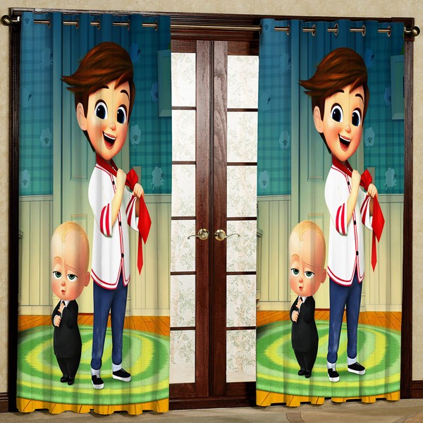 پرده مدل بچه رییس کد 413 سایز 200x140 سانتی متر