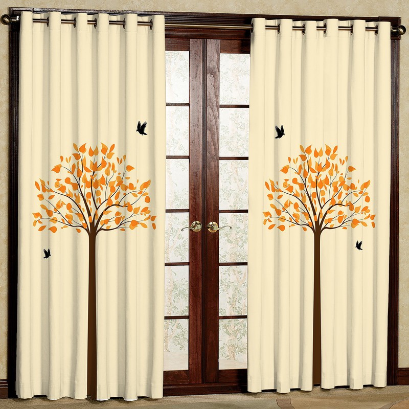 پرده مدل هازان پانچی کد 1121a سایز 140x200 سانتی متر