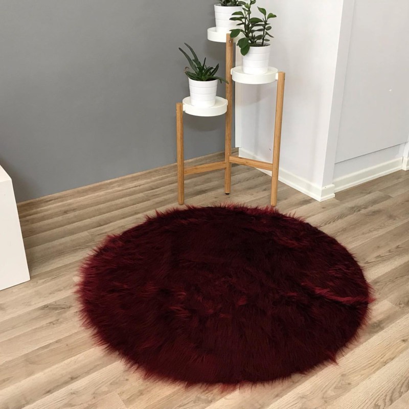 پادری هیراد هوم فرنشینگ طرح خز فانتزی سایز 9090 سانتی متر