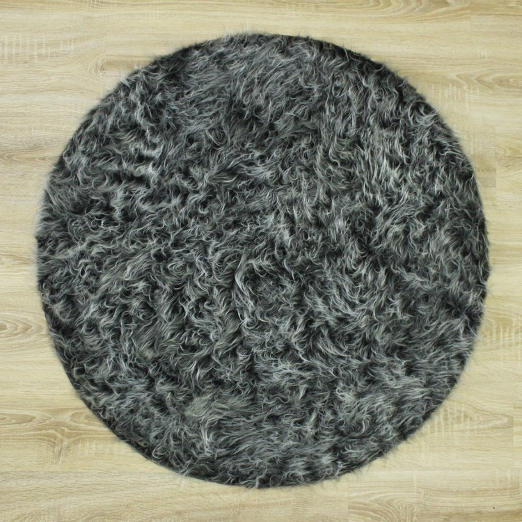 پادری آقای طرح مدل خز فانتزی سایز 110x110 سانتی متر