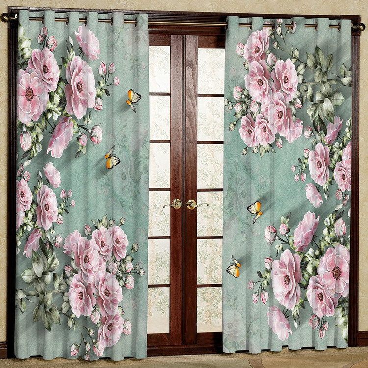 پرده مدل مخمل پانچی کد 4720T2 سایز 200x140 سانتی متر