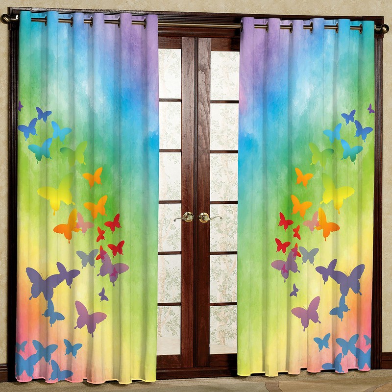 پرده مدل مخمل پانچی کد 1238T2 سایز 200x140 سانتی متر