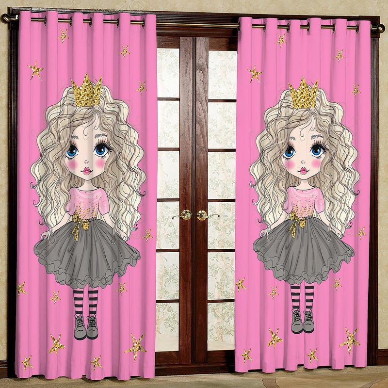 پرده مدل مخمل پانچی کد 6 سایز 140x280 سانتی متر