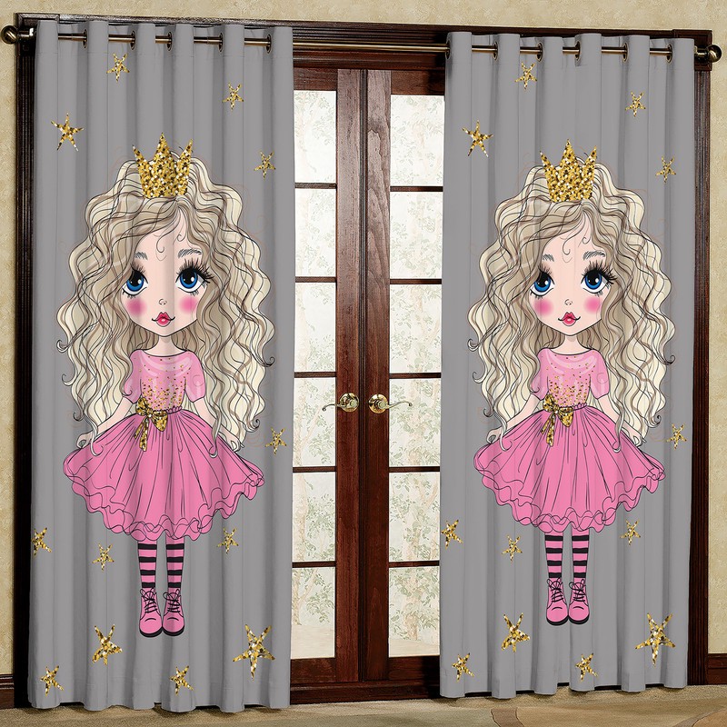 پرده مدل مخمل پانچی کد 6 سایز 140x280 سانتی متر