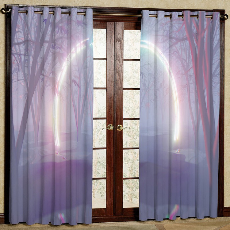 پرده مدل مخمل پانچی کد 2344 سایز 140x280 سانتی متر