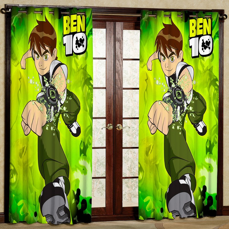 پرده مدل BEN10 کد 4814 سایز 140x200 سانتی متر