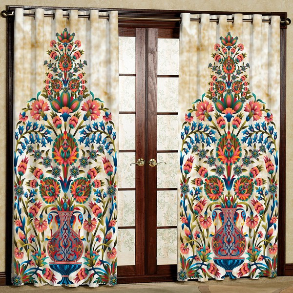 پرده مدل پانچی کد 5296 سایز 280x140 سانتی متر