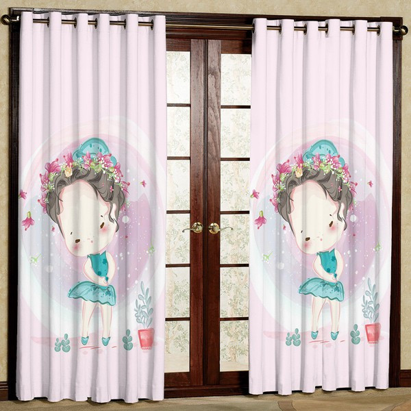 پرده مدل پانچی کد 5287 سایز 280x140 سانتی متر