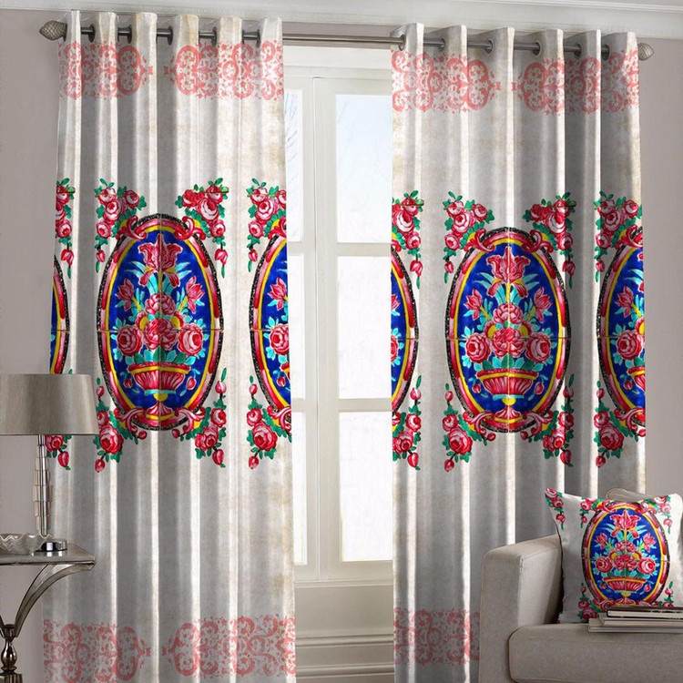 مجموعه دو عددی پرده مینوتو هوم مدل SA-033 ارتفاع 300 سانتی متر