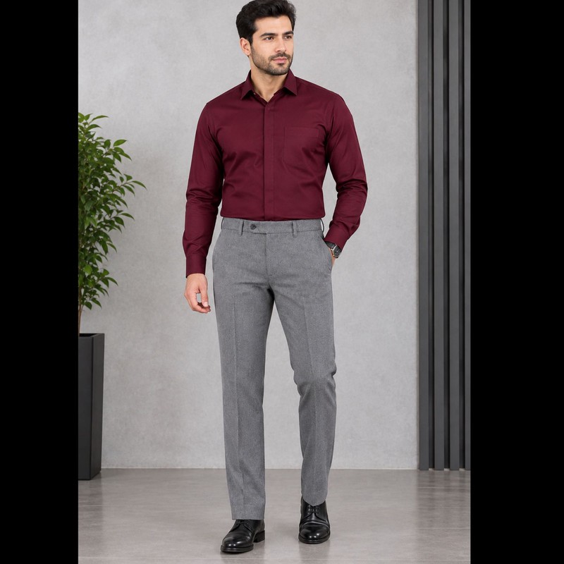 شلوار راسته مردانه مدل فاستونی