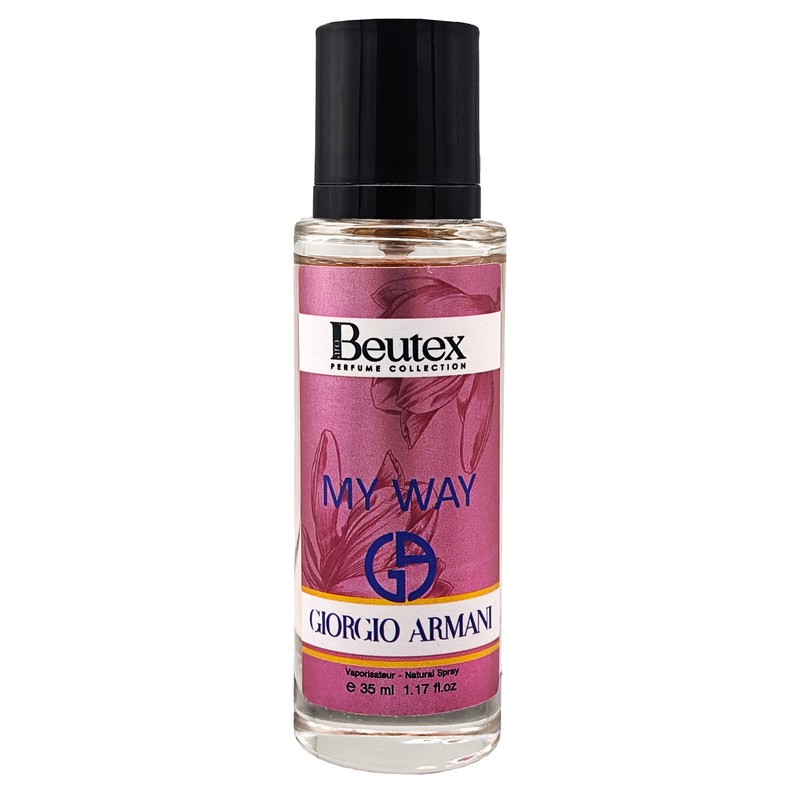 عطر جیبی زنانه بیوتکس مدل My way با رایحه شیرین حجم 35 میلیلیتر