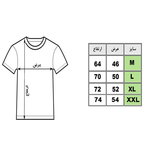 تیشرت آستین کوتاه مردانه طرح پرچم افغانستان کد T 271