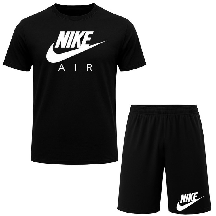 ست تی شرت آستین کوتاه و شلوارک راحتی مردانه مدل A315