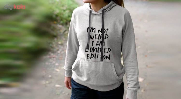 هودی زنانه مدل I am limited edition C67 انگیزشی