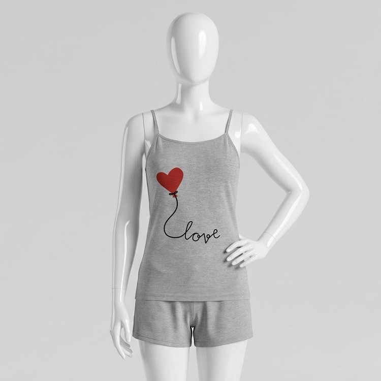 تاپ زنانه مدل D61 LOVE